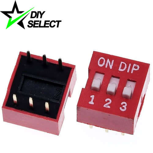 Switch DIP Slide PCB 3Way **LOCAL STOCK**